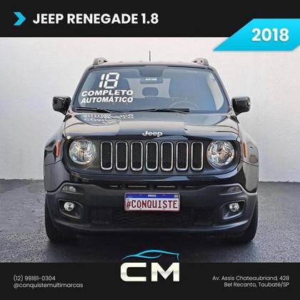 JEEP RENEGADE 1.8 16V FLEX LONGITUDE 4P AUTOMÁTICO